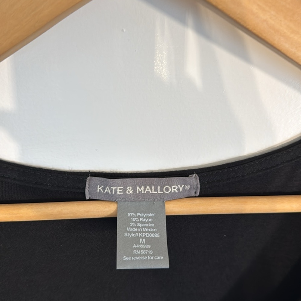 Kate & Mallory Black and Gray Sleeveless Maxi Sundress Size medium - Picture 3 of 7